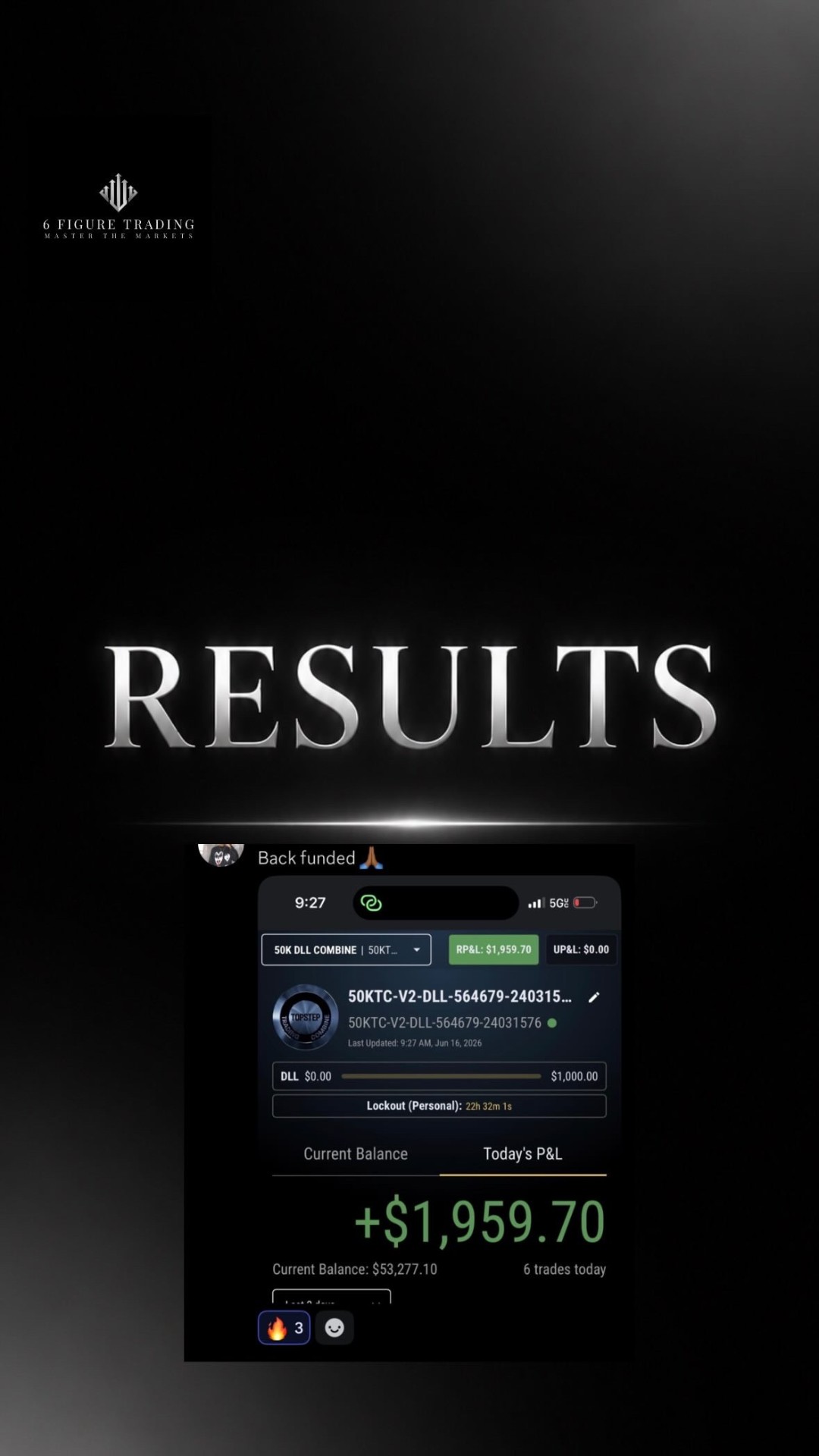 Student payout result